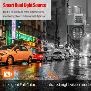 Solar Powered <strong>Security</strong> <strong>Camera</strong> Wholesale Ubox App 4G Dual Lens WiFi Night Vision with <strong>Battery</strong> for Outdoor - Product Image 4