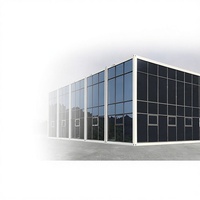 Maison Modulaire Durable et Fiable pour l'Exportation, Installation Rapide, Garantie 5 Ans, Bureau Temporaire pour Chantier de Construction