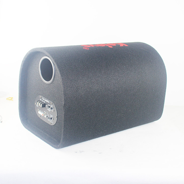 Competitive Price Zhandi DC 12V 10" Single Voice Coil Iron Basket Car Bass Tube Subwoofer 501-1000W Max Power Black