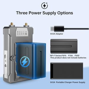 Audio Video 250M HD 1080P Wireless 1 Transmitter and Receiver <b>for</b> <b>Cameras</b> and Live Streaming at Wedding Church Home Office - Product Image 4