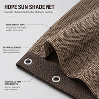 Voile d'ombrage beige en PEHD stabilisé anti-UV pour abri de voiture, taux d'ombrage 30%-95%, protection solaire pour parking, personnalisable - Direct Usine