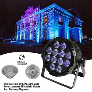 Grace WIFI Wireless DMX Waterproof Par Set Touch Display Battery LED Par DJ Stage Lights