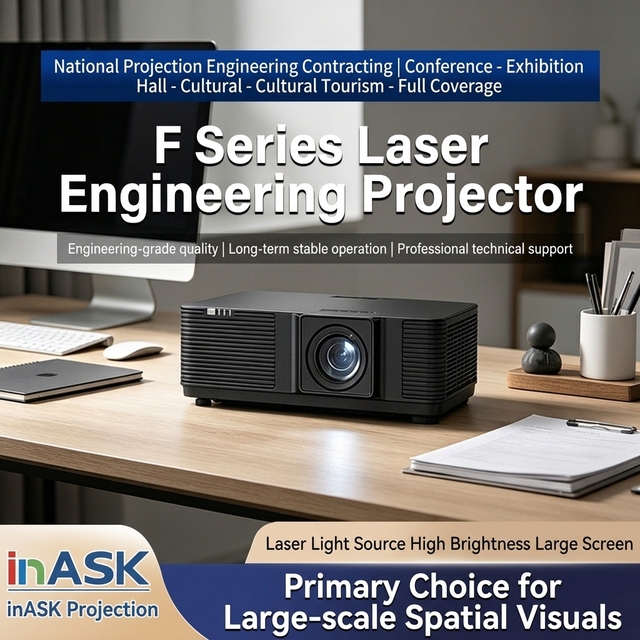 LE-FU750 DLP Laser Projector 4K for Business&Education Trapezoidal Correction&corner Correction Eye-friendly & Outdoor