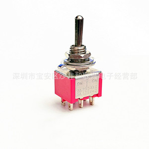 สวิตช์แบบกด Mts 2032a 6p3t เปิด-ปิด-เปิด 5a 250v ขั้วต่อแบบสกรู พลาสติก Dpdt - Product Image 4