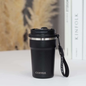 New Cross-border 304 Stainless Steel Classic Vacuum Insulated Leak-proof <b>Double</b> <b>Wall</b> Coffee Cup Portable Business Office Use Car - Product Image 3