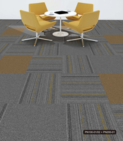 Le tapis en nylon de couleur unie d'anti-inflammabilité couvre les matériaux de décoration de couverture de plancher de support de PVC de 50cm
