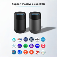 Altavoz Inteligente Inalámbrico con Control por Voz Alexa, Alimentado por Batería, Salida de 500-800W, RGB, Uso en Interiores y Exteriores, Inteligente
