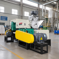 Granulateur industriel de plastique, machine d'extrusion de recyclage, équipement de granulation à vis pour le traitement des polymères