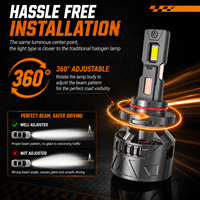 Phares LED de voiture CST Super Brightness X12 12V 140W H1 H7 H11, feux de route H4 9005 9012, ampoules de phare LED pour voitures universelles