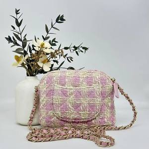 Proveedor de Bolsos Profesional - Bolso Bandolera con Diseño de Concha Rosa - Material Suave con Cierre, Kit de Herramientas Pequeño y Portátil - Product Image 3