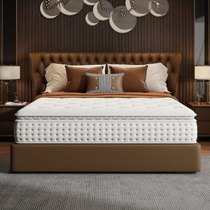 Imurai Spring Mattress 1.8x2m 30cm Thick Roll Package Extra Soft <b>Memory</b> <b>Foam</b> Adult Use - Product Image 5