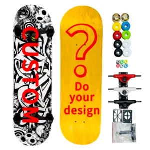 skateboards & skates Boarding Electric White Antislip Small Skateboard & Accessory Girl Man Electric Auto Skate Board