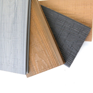 Contemporaneo impermeabile 3D in rilievo in legno con venature del legno in Teak, forte portante, WPC <span class=keywords><strong>da</strong></span> <span class=keywords><strong>esterno</strong></span>, in legno composito - Product Image 4