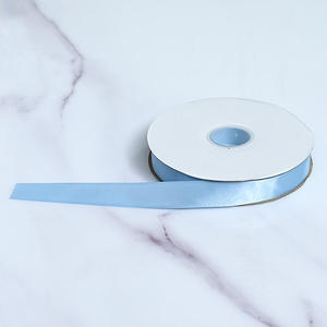 高品质双面4厘米工厂定制单面100%涤纶素色丝缎丝带卷 - Product Image 6