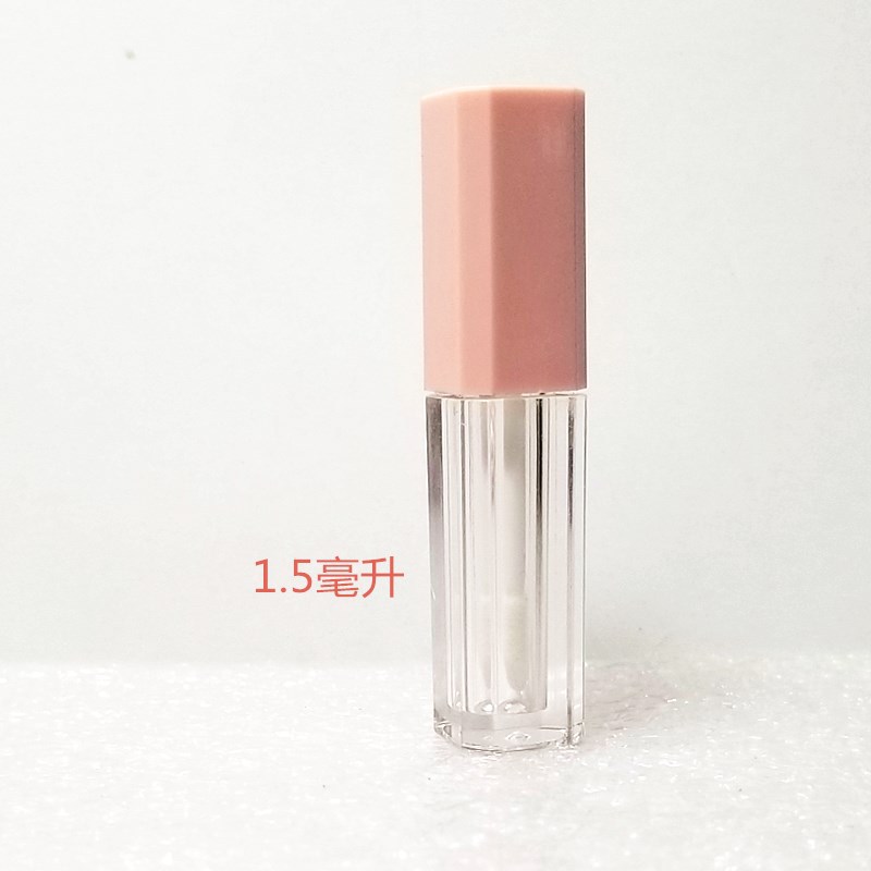 Bouchon octogonal rose 1,5 ml