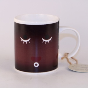 Bán Buôn 11Oz Gốm Ma Thuật Màu Sắc Thay Đổi Cốc Nhiệt Nhạy Cảm Ảnh Thăng Hoa In Ấn Handmade Thiết Kế Đơn Giản Ly Sữa - Product Image 6