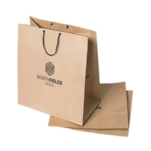 Folsing Bouteilles Modèle Totes Déchets/Feuilles Dijital Hyderabad Brioches Dentelle Personnalisé Pas Cher Prix de Gros Alimentaire Sac en Papier Kraft