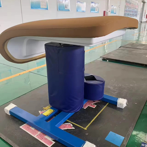 FIG Standard Competition <strong>Vaulting</strong> <strong>Table</strong> with Aluminum Alloy &amp; Special Elastic Buffer Adjustable Height 95-135cm Cowhide Surface - Product Image 1