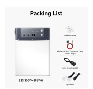 Station Solaire Électrique avec Ampoules pour Maison et Extérieur, Éclairage Solaire Rechargeable, Recharge USB pour Téléphone, Kit <span class=keywords><strong>de</strong></span> Lumière Solaire à Accumulation d'Énergie - Product Image 5