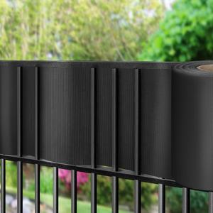 Bande de clôture discrète en PVC, résistante aux UV, 100% g/m2, 19cm x 35m/40m/50m/65m, pour Protection des clôture de jardin, livraison gratuite, 450 - Product Image 3