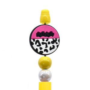 Abalorio Personalizado con la Frase 'I Love Mom' - Regalo para el Día de la Madre y Obsequios Promocionales - Product Image 4