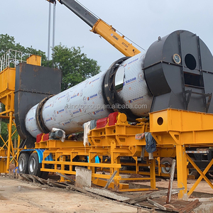 Drum Mix Asphalt Plant Environmental Friendly With <strong>Bag</strong> House Dust Collector <strong>Low</strong> <strong>Price</strong> Asphalt Mixing Plant - Product Image 5