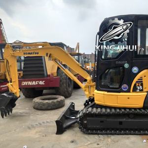 Excavatrice Komatsu 35-3 d'occasion, marque japonaise d'origine, 3 tonnes, petite excavatrice sur chenilles en caoutchouc, mini-excavatrices. - Product Image 4