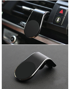 Nuevo superventas, regalo en forma de L, Impresión de logotipo, soporte Universal para teléfono de coche, soporte para teléfono móvil con Clip de ventilación de aire - Product Image 4