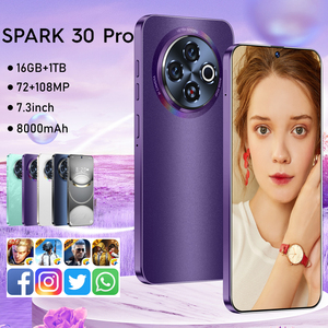 Tùy chỉnh tia lửa 30 Pro ban đầu HD + 5g điện thoại thông minh 10-Core 8000mAh <span class=keywords><strong>Android</strong></span> 13.0 16GB + 1TB <span class=keywords><strong>LTE</strong></span> di động Tây Ban Nha điều hành ngôn ngữ 4k - Product Image 2