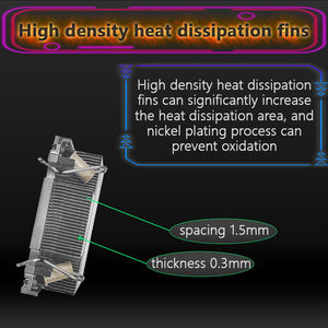 1U 2U 4U Server CPU-Kühlkörper mit 3 reinen Wärmer ohr Aluminium Fin Lga4189 4677 CPU-Kühler Kunden spezifischer 205W Server-Kühler - Product Image 4