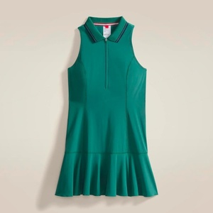 ชุดเดรสกีฬาสีเขียวสำหรับผู้หญิง สไตล์เซ็กซี่สำหรับฤดูร้อน เหมาะสำหรับออกกำลังกายกลางแจ้ง เล่นปิคเคิลบอล กอล์ฟ เทนนิส และกิจกรรมกลางแจ้งอื่นๆ - Product Image 2