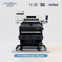 60-сантиметровый DTF-принтер с двумя печатающими головками XP600 I3200, сетевой передачей данных Gigabit и системой циркуляции белых чернил с шейкером