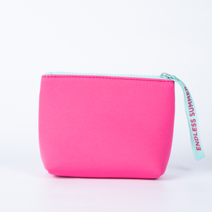BSCI Custom Print <b>Small</b> Neoprene Pouch Maquillaje Bolsas <b>Travel</b> Makeup Clutch Beauty <b>Bag</b> Silicone Cosmetic <b>Bags</b> - Product Image 4