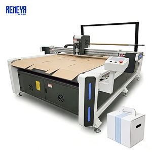 Máquina de Muestras de Cajas Corrugadas con Cortadora CNC de Cama Plana de Alta Precisión REMEYA para Troquelado de 7 Capas, Flauta C, 40mm de Grosor, FEFCO y RSC - Product Image 1