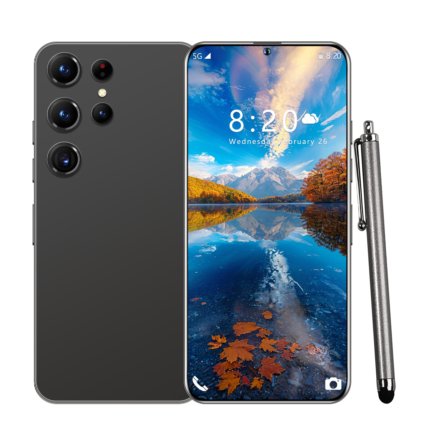 Оригинальный 2025 новый смартфон S25 Ultra 5g Dual Sim 12Gb + 256Gb Storage 5g игровой телефон разблокированный мобильные телефоны