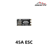 DAKE FVP PDB 120A 4-8S Lipo, Soporte de Batería Dual con Orificios de Montaje de 30.5x30.5mm, Metal y Plástico para Drones FPV RC DIY