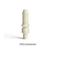 1 pièce Raccord de tuyau de type pagode, adaptateur de raccord de tuyau, connecteur adapté pour tube de 4*8mm, adaptateur de raccordement et de réparation de joint droit