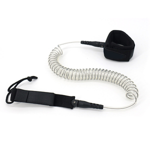 Haute qualité <span class=keywords><strong>Surf</strong></span> sécurité jambe corde Double pivotant planche de <span class=keywords><strong>surf</strong></span> laisse Kayak laisse recyclé Sup bobine laisse pour pagayer et surfer - Product Image 3