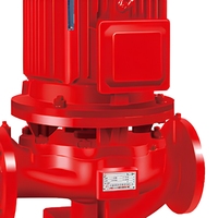 Ensemble de pompe de lutte contre l'incendie à étage unique verticale XBD3.2/5G-JSL, adapté à l'alimentation en eau sous pression des bâtiments de grande hauteur