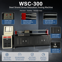 WSC-300 PC Strand Stress Relaxation Tester 300kN High Pressure Measuring Instrument for Prestressed Concrete