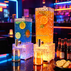 Nouvelle tour à bière LED rechargeable pour <span class=keywords><strong>restaurant</strong></span>, capacité 3L/100oz, distributeur de boissons, jus et bière - Product Image 4