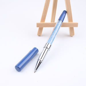 Bolígrafo Publicitario de Metal Color Oro Rosa con Cristal de Diamante, Tinta Azul de 0.5mm, para Fines Promocionales - Product Image 6