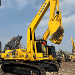 Excavadora Usada Komatsu PC240 de 24 Toneladas, Excavadora Hidráulica de Orugas, Original de Japón, Komatsu en Buen Estado, Pocas Horas de Uso, Precio Económico - Product Image 1