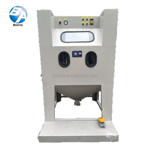 Cabina de arenado en seco manual ecológica con colector de polvo para la eliminación de pintura de piezas automotrices - Product Image 2