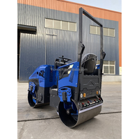 Mini compacteur 1.2 tonnes petit rouleau routier HM1200 en vente chaude
