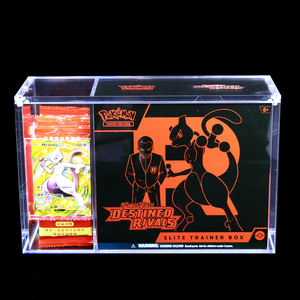 Nouvelle conception, boîte de protection en acrylique pour booster ETB Pokémon, <span class=keywords><strong>prix</strong></span> d'usine - Product Image 6