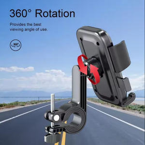 Support de téléphone pour vélo, moto, fixation rapide, rotatif, support de téléphone pour VTT, antichoc - Product Image 6