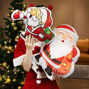 Juguete de Peluche de Santa Claus con Vientre Grande, Personalizado al por Mayor, Divertido Papá Navideño Regordete con Adorno Colgante para Regalos de Navidad - Product Image 4