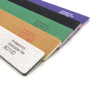 Mới Nhất Chuyên Nghiệp Hình Chữ Nhật Hình Dạng Tập Tin Chất Lượng Cao Ngựa Vằn Trắng Hình Vuông 80/100 Tùy Chỉnh Móng Tay Tập Tin OEM Có Thể Giặt Móng Tay Tập Tin - Product Image 6