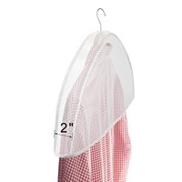 Housses d'épaule pour vêtements housses de protection anti-poussière respirantes pour manteaux de costume robe placard stockage